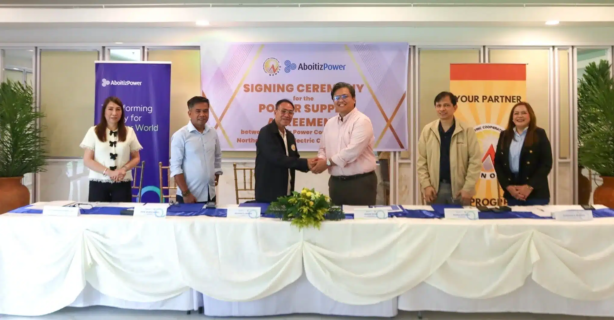 NONECO secures 30-MW supply deal from AboitizPower 1 NONECO secures 30 MW supply deal from AboitizPower